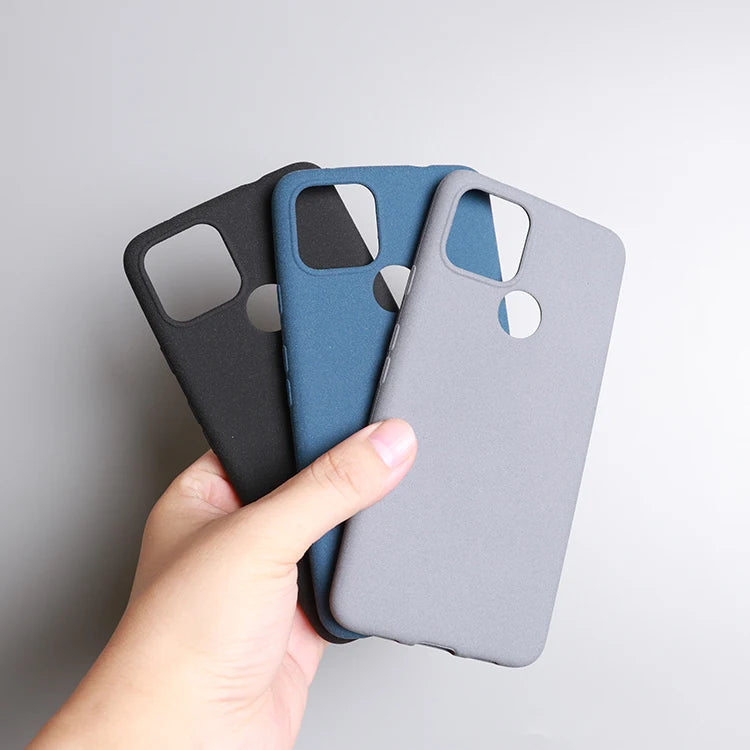 for Google Pixel 9A 9 8A 8 7 Pro 7A 6A 6 XL 5A 4A Case Sand Matte Soft Silicon Full Protect Antifall Anti-slip Cover Shell Funda