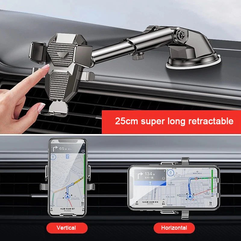 Universal Sucker Car Phone Holder 360° Windshield Car Dashboard Mobile Cell Support Bracket for 4.0-7 Inch Smartphones