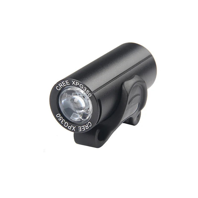 XPG LED Bike Light USB Rechargeable 350 Lumens MTB Front Light Waterproof Bicycle Mountain Headlight Cycling Flashlight Lamp