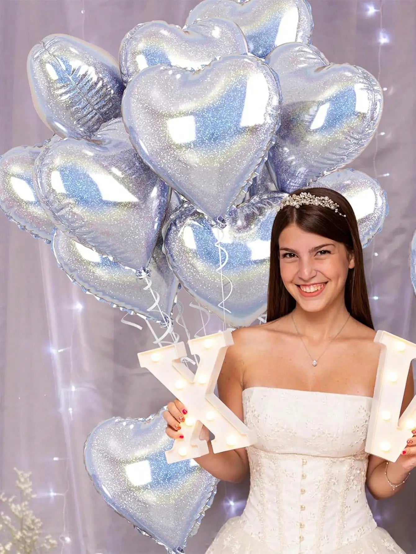 18-inch aluminum love wedding birthday proposal party decorations, balloons, party balloons, party care balloons