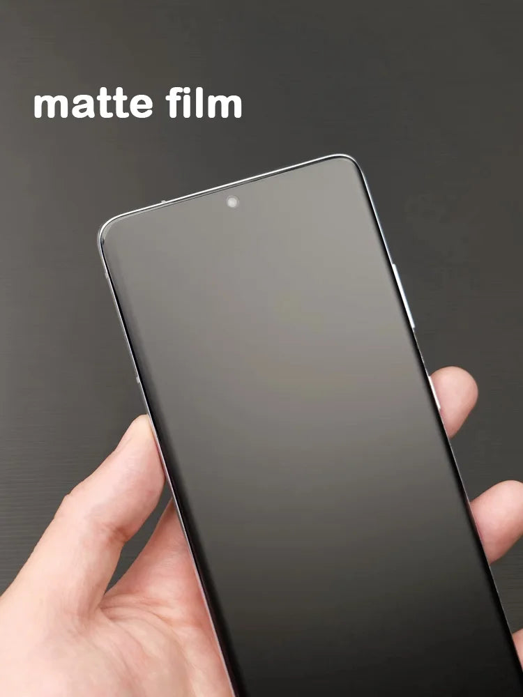 Matte Hydrogel Film For Samsung Galaxy S24 S23 S22 S21 S20 Ultra Plus No Fingerprint Screen Protector Not Tempered Glass