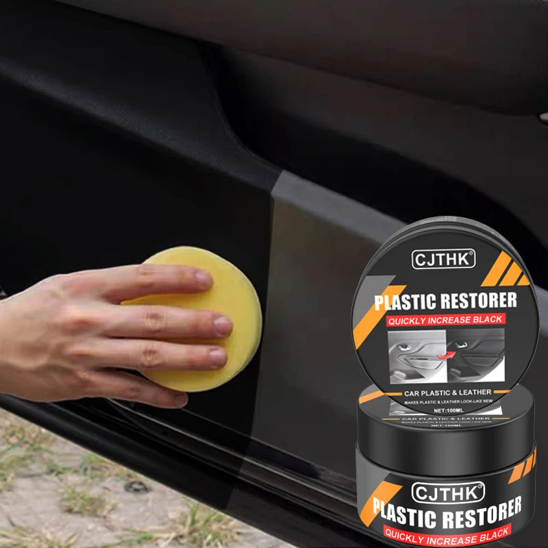 Car Plastic Restorer Back To Black Gloss Car Cleaning Products Plastic Leather Restore Auto Polish And Repair Coating Renovator