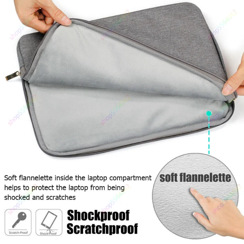 Tablet Sleeve Bag for Samsung Galaxy Tab S10 Ultra 14.6 Inch S9/S8 Ultra A9 Plus Pouch Case S10+ S9 S8 S7 Plus FE 12.4 inch Bag