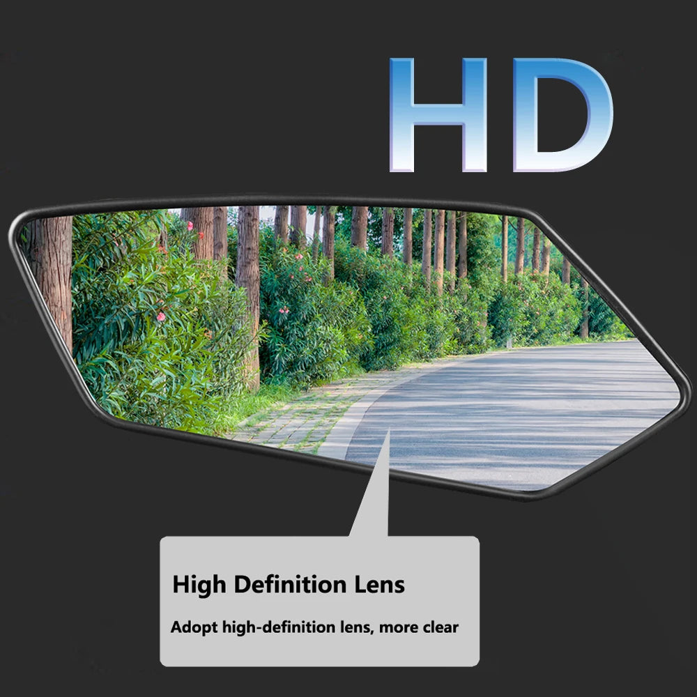 Bicycle Mirror Bike Rearview Mirror For Bicycle HD Adjustable Cycling Mirrors Left Right Angle Wide Bike Accessories