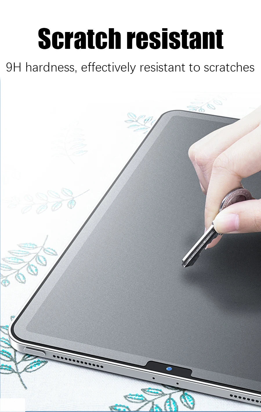 Matte Tempered Glass Screen Protector For Ipad Air 11 5 4 M2 Mini 6 Pro 13 M4 12.9 10 9 10th 9th Generation 10.2 2024 Paper Film