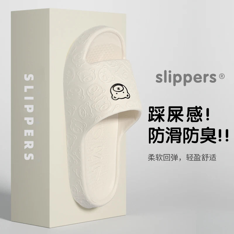 Non-slip Slippers Female Outer Wear Bathroom Bathroom Indoor Home Sandals Female Summer Eva