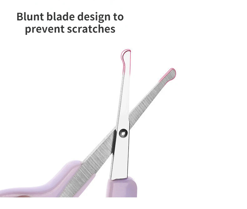 Newborn Baby Nail Clipper Convenient Safety Long Scissors Trimmer Manicure Cutter Special Scissor Babies Care Tools Accessories