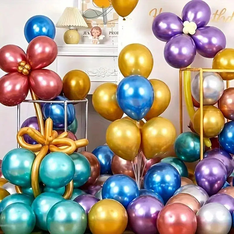 30pieces, Metal Latex Balloons Birthday Party Balloons, Wedding Decorations Party Balloons Wedding Party Decorations