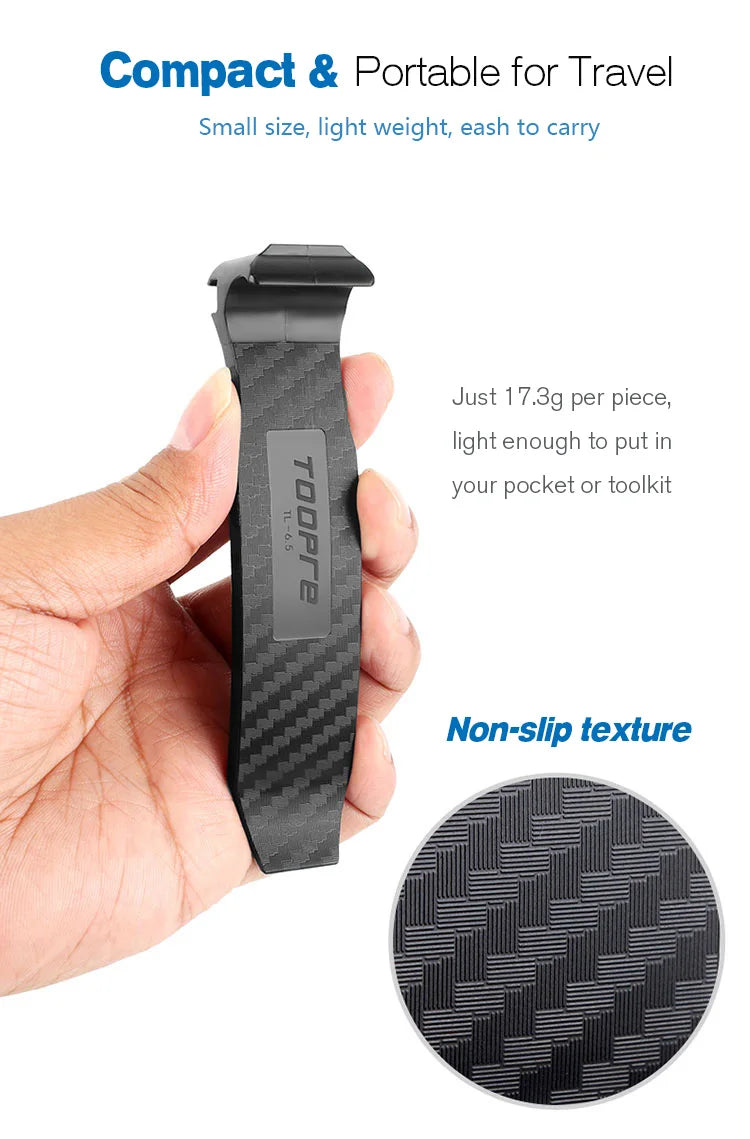 Bicycle Tyre Lever Road Bike Multifunction Tube Remover Tool Cycling 4-in-one Double-Head Repair Tire Lever with Deflation