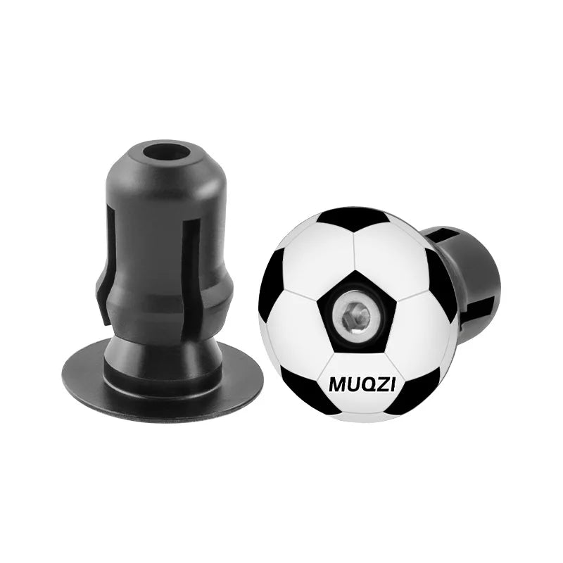 MUQZI Handlebar End Plugs MTB Road BMX Folding Bike Handle Bar End Cap Aluminum Alloy Handlebar Grip Cover Bicycle Accessories