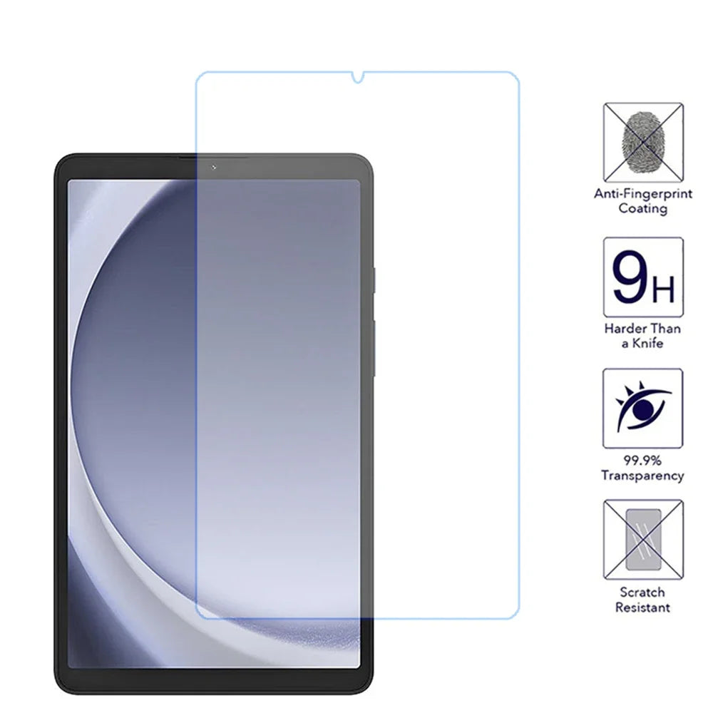 2PCS For Samsung Galaxy Tab A9 8.7 inch 2023 Tempered Glass Screen Protector For A9 SM-X110 SM-X115 Protective Film Fit Screen