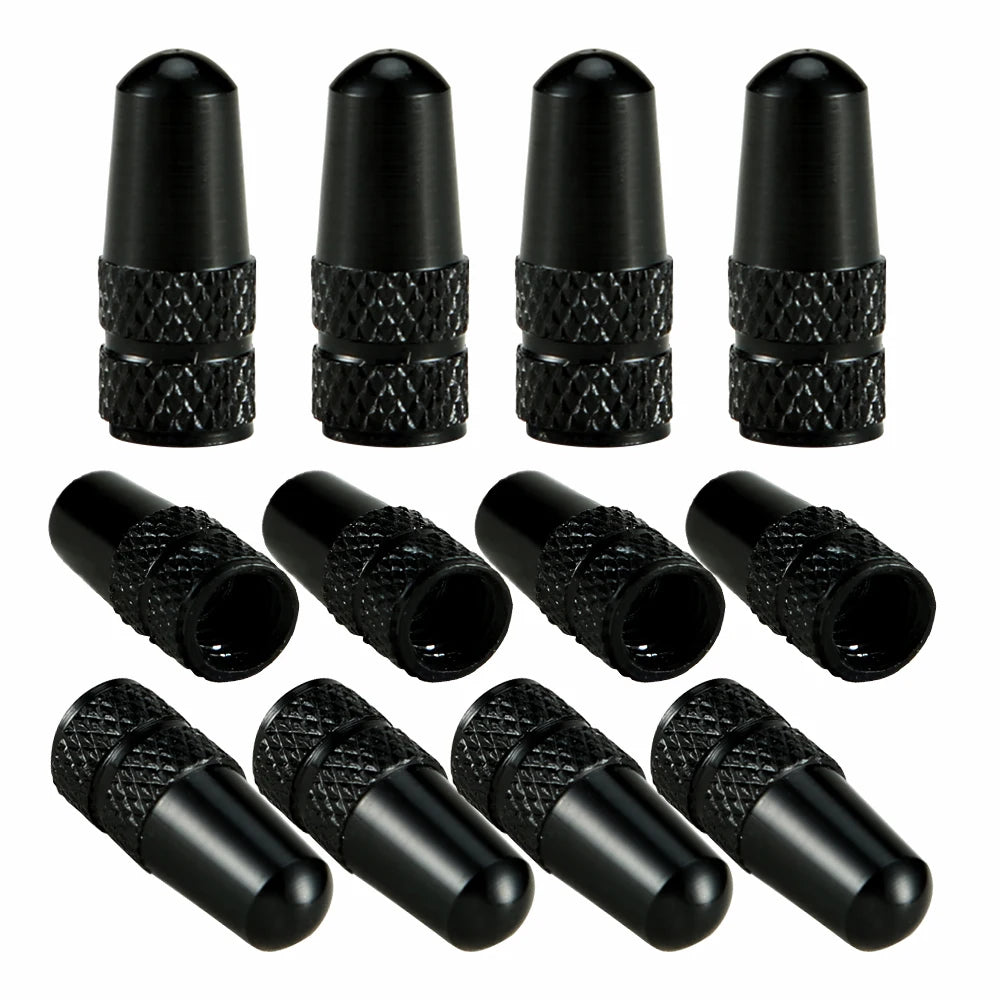 4Pcs/Set Aluminum Alloy Road MTB Track Racing Bike Tube Tyre Bicycle Tire Wheel French Valve cap Presta AIR Valve Caps