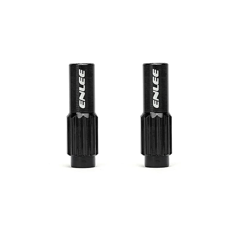 ENLEE 1 Pairs Bicycle Adjustable Derailleur Regulator Screws Aluminum Alloy Fine Bike Brake Shift Cable Adjuster Bolt