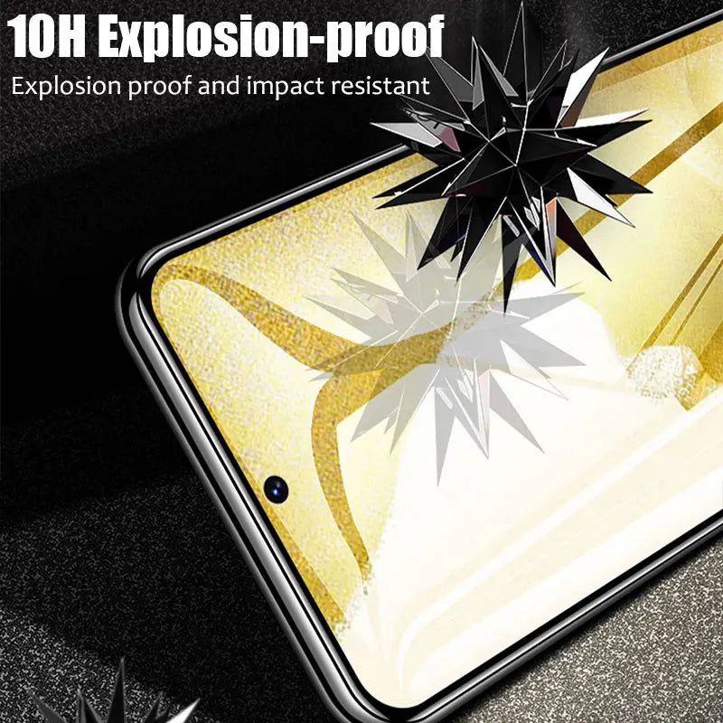 3PCS Tempered Glass For Samsung Galaxy S24 S23 S22 Plus S21FE A04 A14 A54 A34 A15 A25 A05S A35 A55 Screen Protector Film Glass