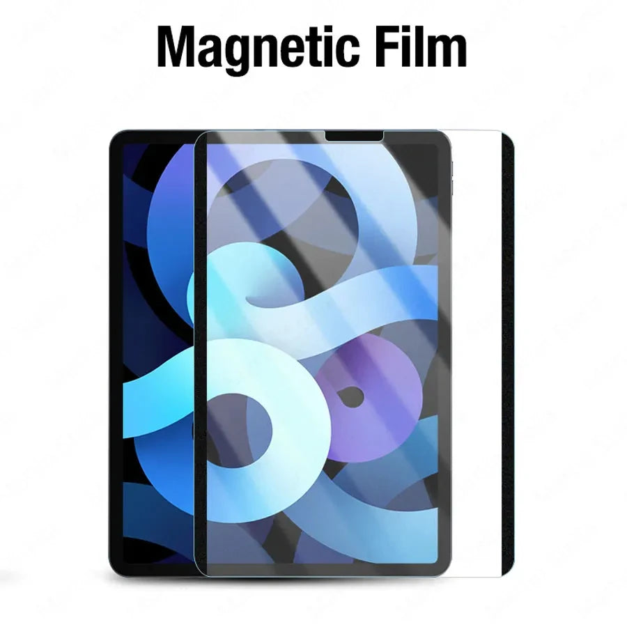 Paper Magnetic Like Screen Protector For Ipad 9 8 7 6 5 9th Generation 10 Ipad Pro 11 12.9 10.5 9.7 Air 5 4 13 2024 Mini 6 Film