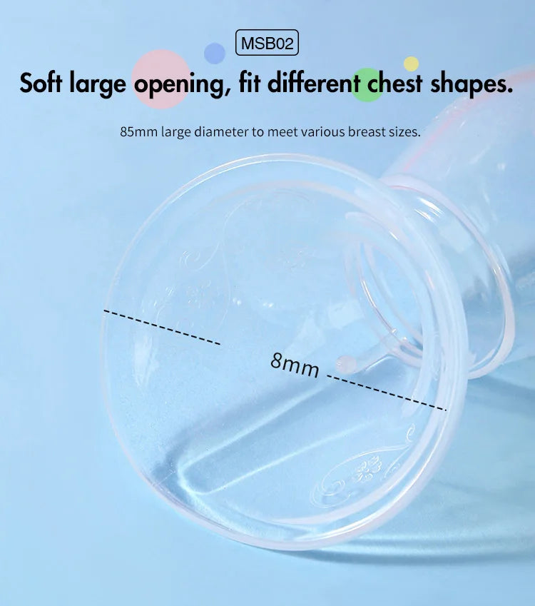 Dr.isla Baby Feeding Manual Breast Pump Partner Breast Collector Automatic Correction Breast Milk Silicone Pumps BPA Free