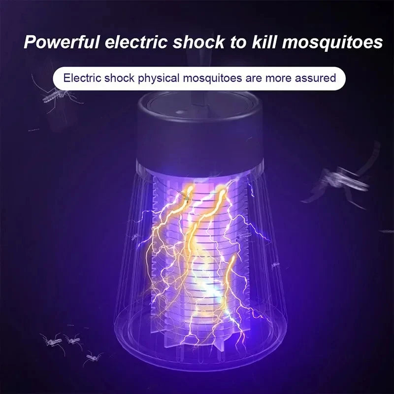 Electric Shock Mosquito Repellent Lamp Home USB Charging Mosquito Repellent Camping Lamp Can be Hung in Living Room and Bedroom