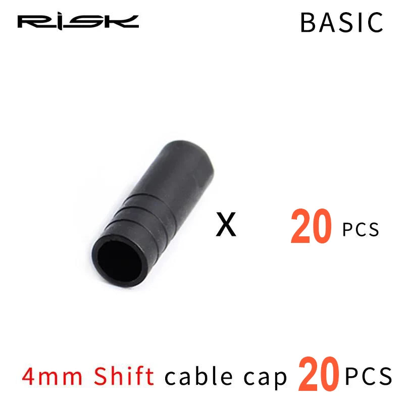 20/100 pcs Bicycle Basic Cable End Caps 4mm Shift 5mm Brake Cable Cover Dustproof Bicycle Brake Shift Cable Cover