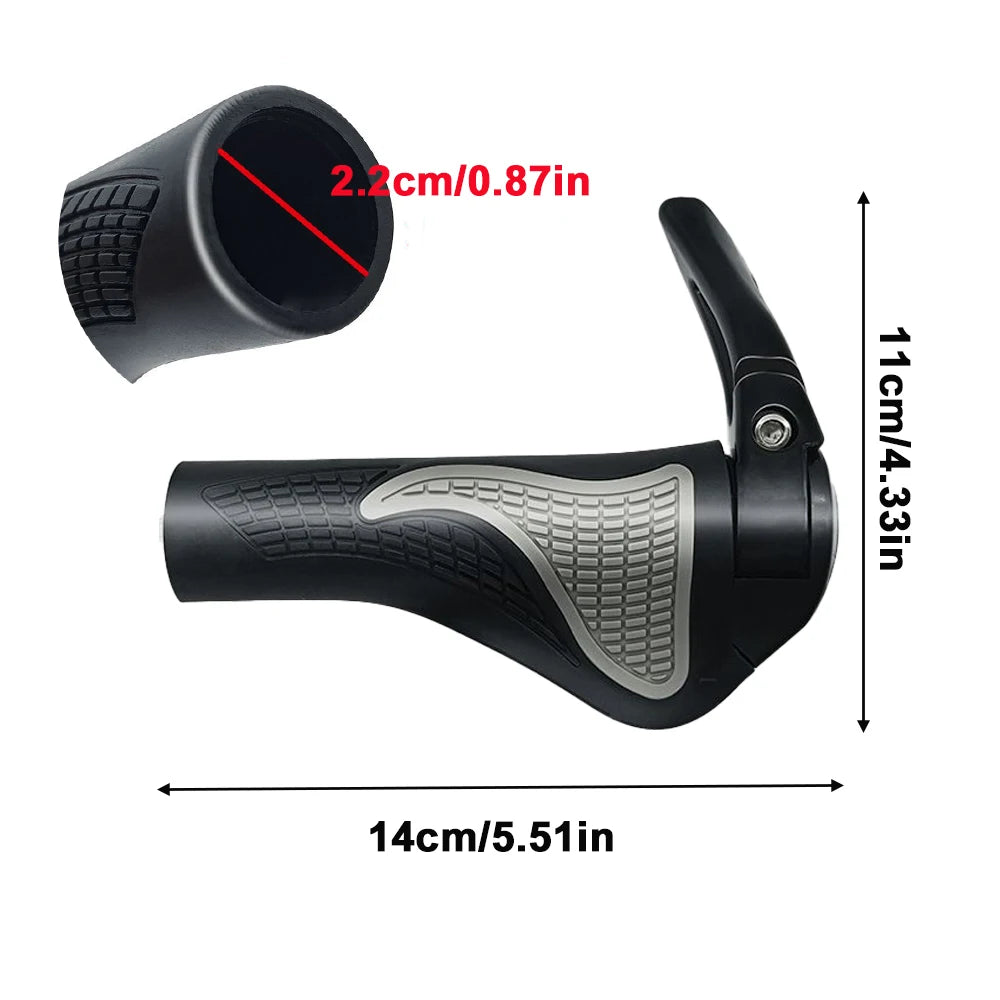 MTB Grip Bicycle Handlebar Grips Anti Slip Silicone Road Mountain Bike Handle Grip Bicycle Handlebar Bike Cycling Accessories