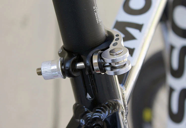 Bicycle Quick Release Aluminium Bike Seat Post Clamp Seatpost Mountain Bike Seat Tube Clamp Bicycle Accessories