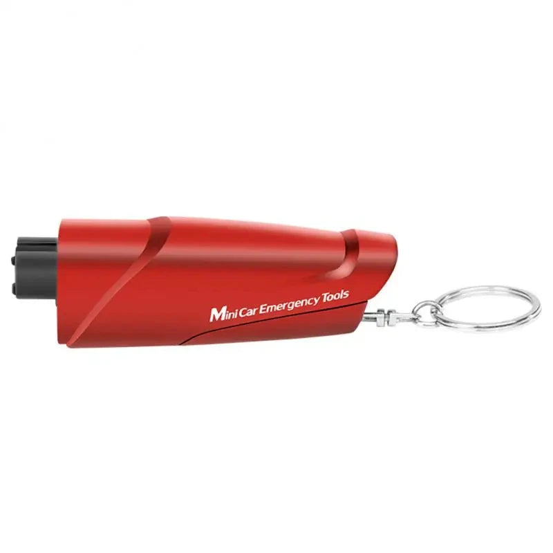 Car Emergency Hammer Alloy Mutifunction Emergency Windows Glass Breaker Safety Belt Cutter Keychain Self Rescue Tool