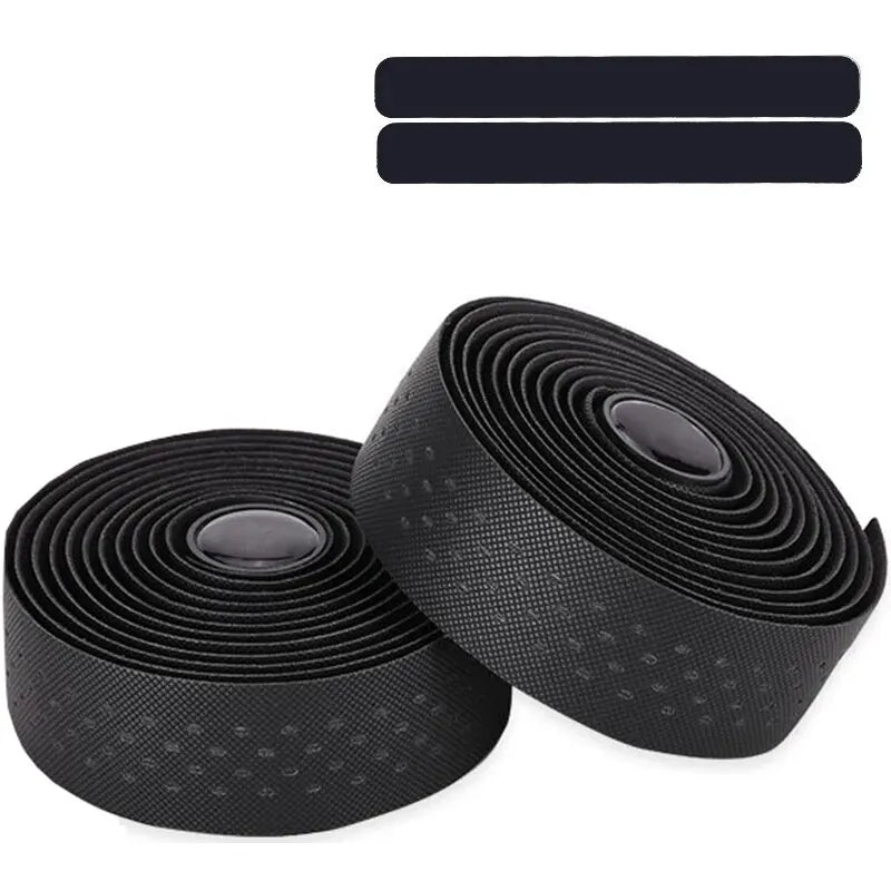 New Road Bike Handlebar Tapes Shock-absorbing Cycling Anti-slip Handlebar Bar Tape Wear-Resistant Bicycle Strap Bikes Belt