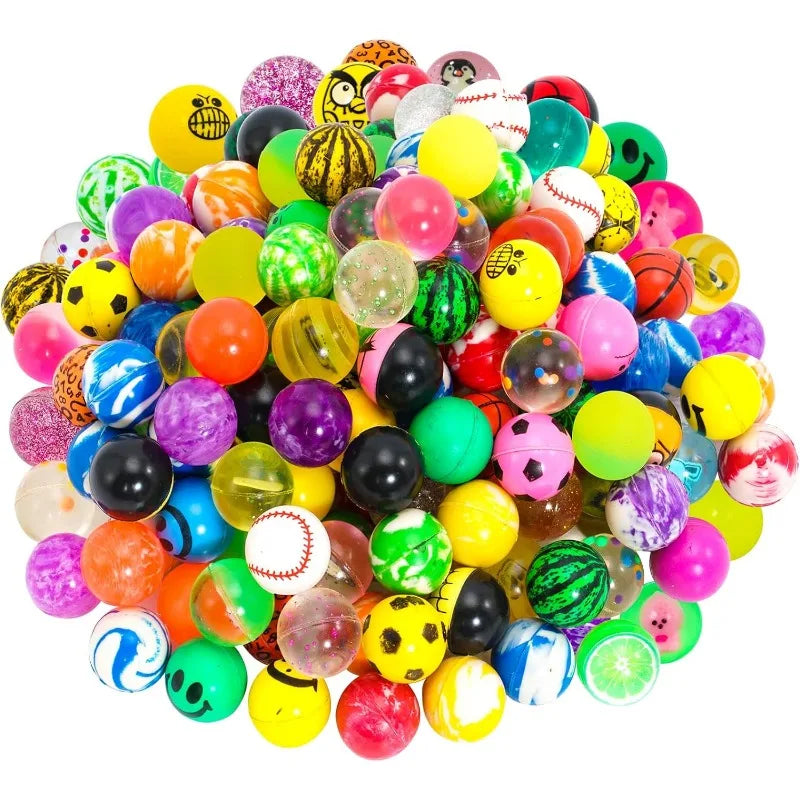 10/20/50PCS Bouncing Ball Toys Party Favors Birthday Gift Guest Doll Machine Accessory Children's Playground Water Buoyancy Ball