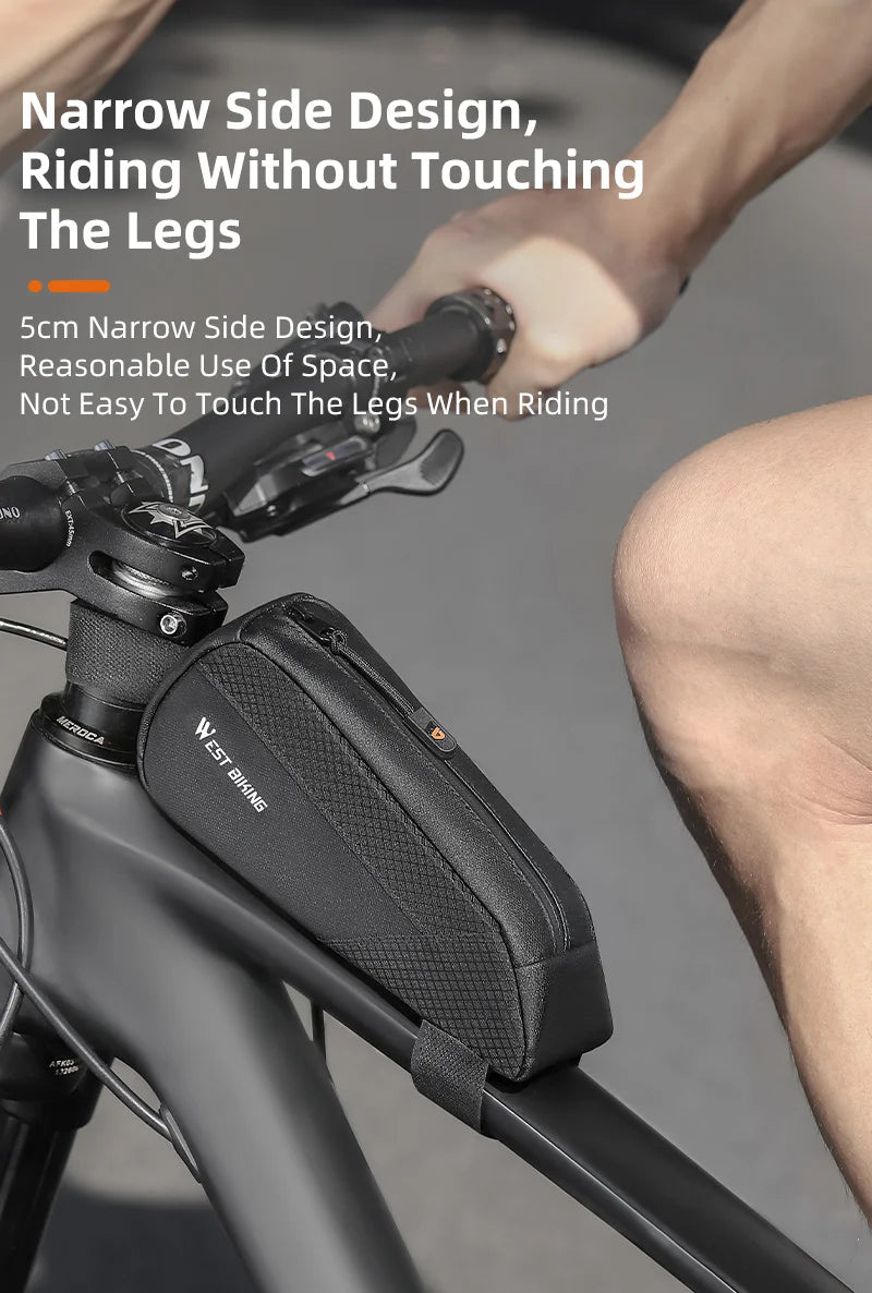 Bike Bag Ultralight Top Front Tube Frame Triangle Bag Mini Size Portable Water Repellent MTB Road Bicycle Bag Pannier