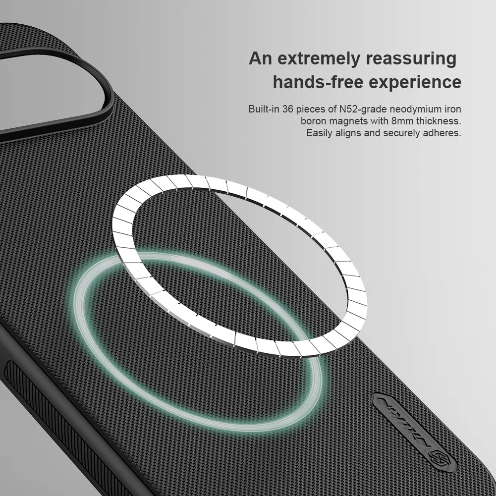 Nillkin for Google Pixel 9 Pro XL / 9 Pro / 9 5G Case Frosted Pro Magnetic Adapt Magsafe Matte full Back Cover