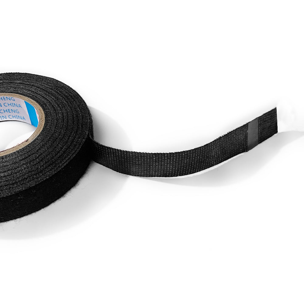 Car Cable Harness Wiring Fabric Loom Electrical Heat Tape Resistant Wiring Bundle Tape Coroplast Adhesive Automotive Cloth Tape