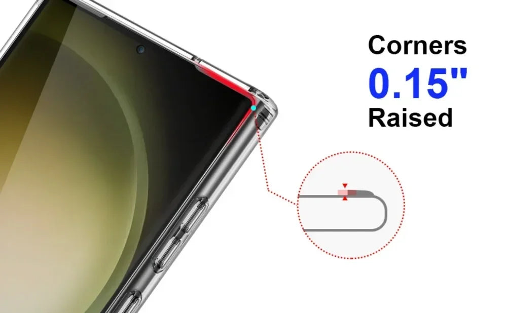 Original Magsafe Magnetic Case for Samsung Galaxy S25 24+ 21 FE S22 Plus S23 Ultra Plus Wireless Charging Shockproof Clear Cover