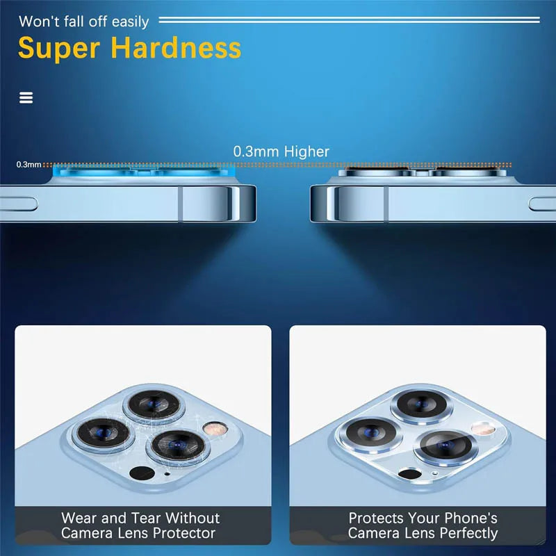 Camera Protector for iPhone 16 15 pro max iphone 15 12 13 14 pro lentes iphone 15 pro cristal camara iphone 16 lens cover for iphone 14 pro max camera film iphone15 pro lens protection for iphone 15 accessories