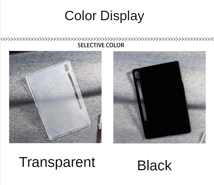 For Samsung Galaxy Tab S7/S8/S9 Plus Fe Case SM-T870 T970 T860 P610 T736 X800 X806 Cover Screen Protector for Tab S6 lite 10.4