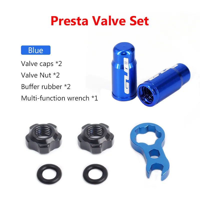 4pcs Aluminum Bicycle Tire Valve Cap Ultralight Mountain Road Bike Tyre Cap Schrader/Presta Tire Valve Protector MTB Accessories
