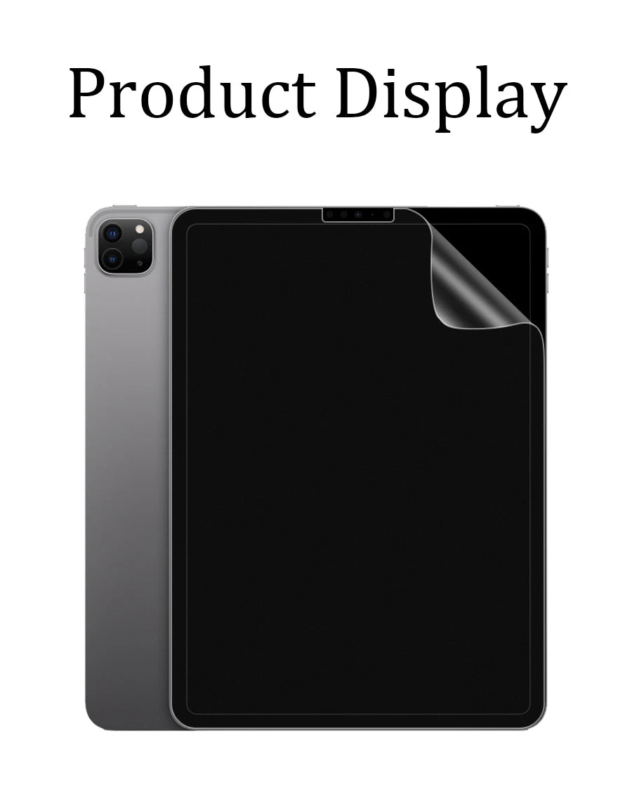 Matte Screen Protector For iPad Air 5 4 3 2 9.7 10.5 2021 Like Paper Film Pro 11 12.9 2022 10.2 8th 9 9th 10th Gen Mini 6 Write