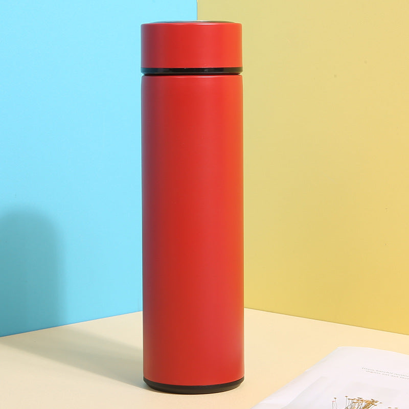 500ML Intelligent Insulation Cup Digital Display Temperature Cup 304 Stainless Steel Straight Cup Coffee Mug Thermal Tumbler