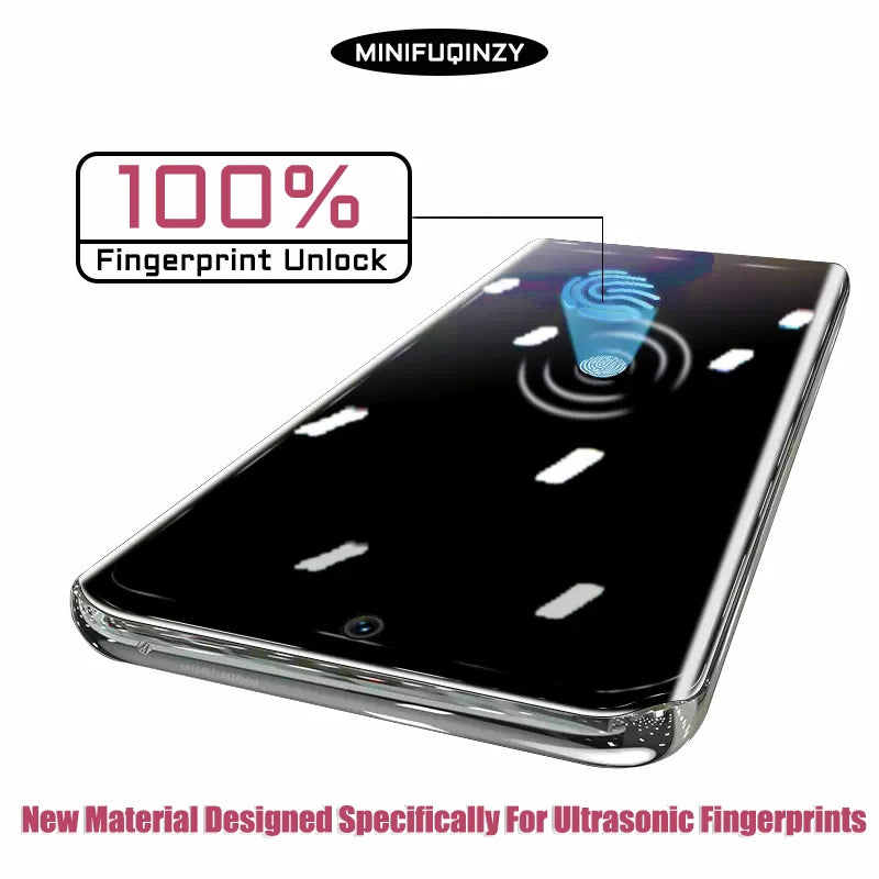 Self Repair Film For Samsung Galaxy S25 Ultra S24 S23 S22 S20 Plus FE Privacy Screen Protector Unlock S21 5G Note 20 Not Glass