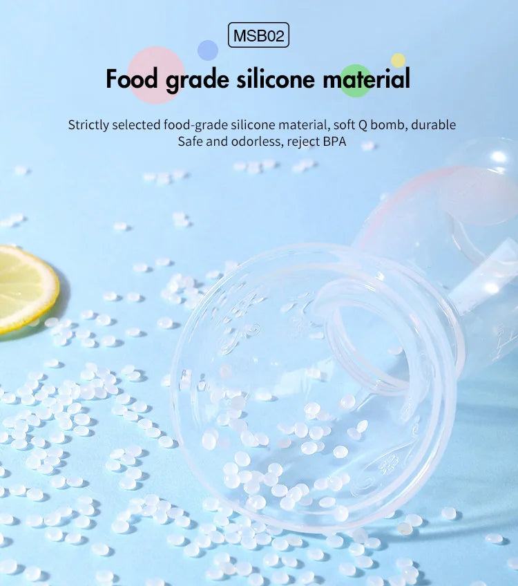Dr.isla Baby Feeding Manual Breast Pump Partner Breast Collector Automatic Correction Breast Milk Silicone Pumps BPA Free