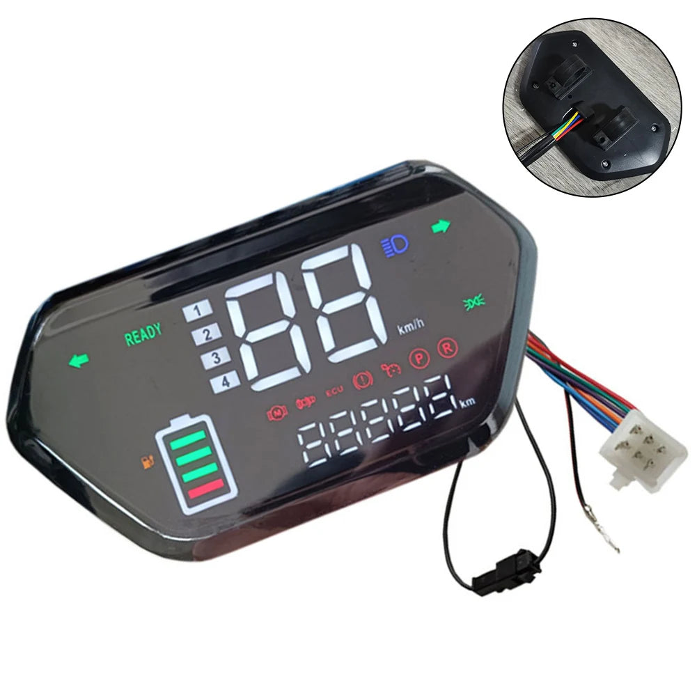 48-72V Ebike LCD Display Speed Control Panel For Electric Scooter Motor Controller Display Electric Bicycle Accessories