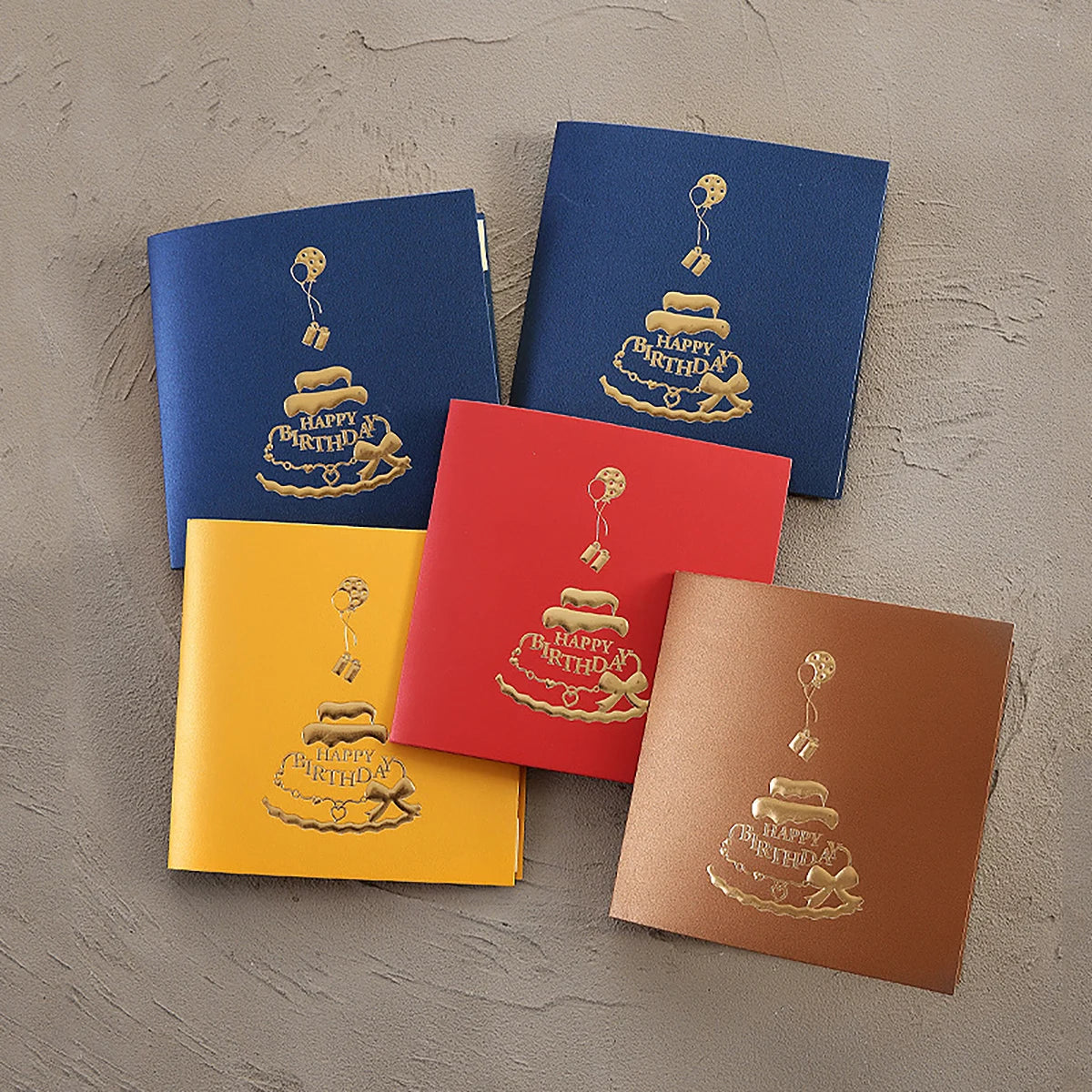 Musical Birthday Greeting Cards 3D Pop Up Gift Card with Led Music Gift Cards with Envelope Wedding Decorations for Tables