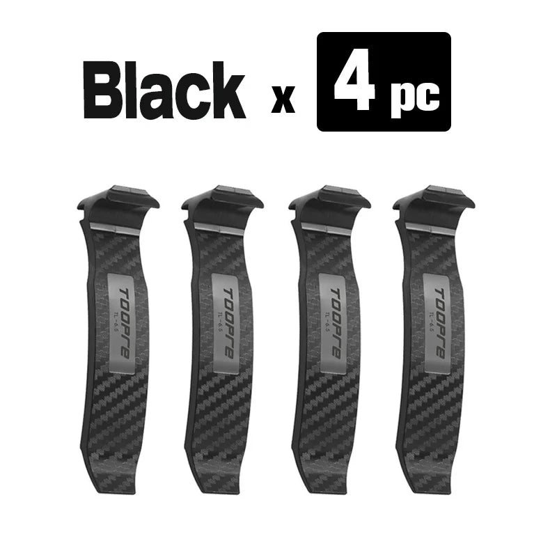 Bicycle Tyre Lever Road Bike Multifunction Tube Remover Tool Cycling 4-in-one Double-Head Repair Tire Lever with Deflation