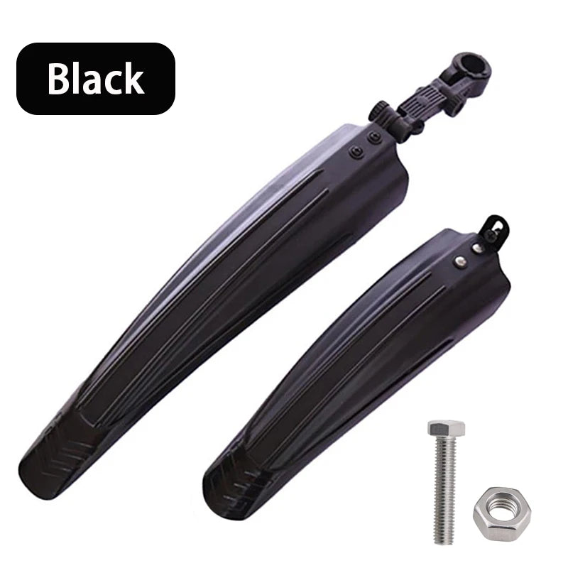 2pcs Bicycle Fenders Splash Fender Guard Set Mountain Bike Rear Front Mudguard Cycling Riding Accessories For 20/22/24/26 Inch