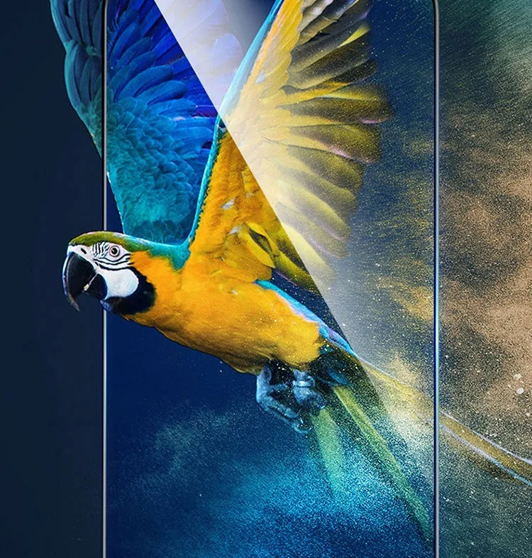 2-4Pcs 9D Screen Protector For iPhone 16 15 14 13 12 11 Pro Max Protective Glass For iPhone XR XS Max Full Cover Tempered Glass