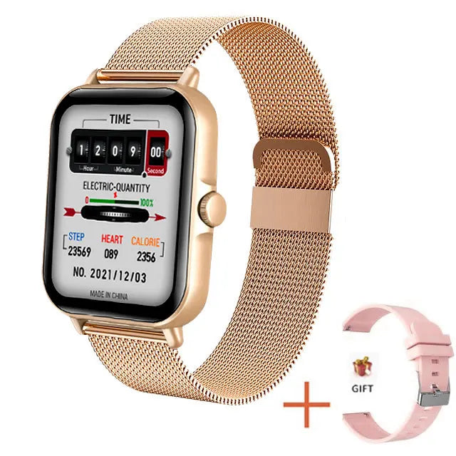 2024 2.01'' Smart Watch Bluetooth Call Play Music Smartwatch Fitness Sport Waterproof Watches for Men Women iPhone Android