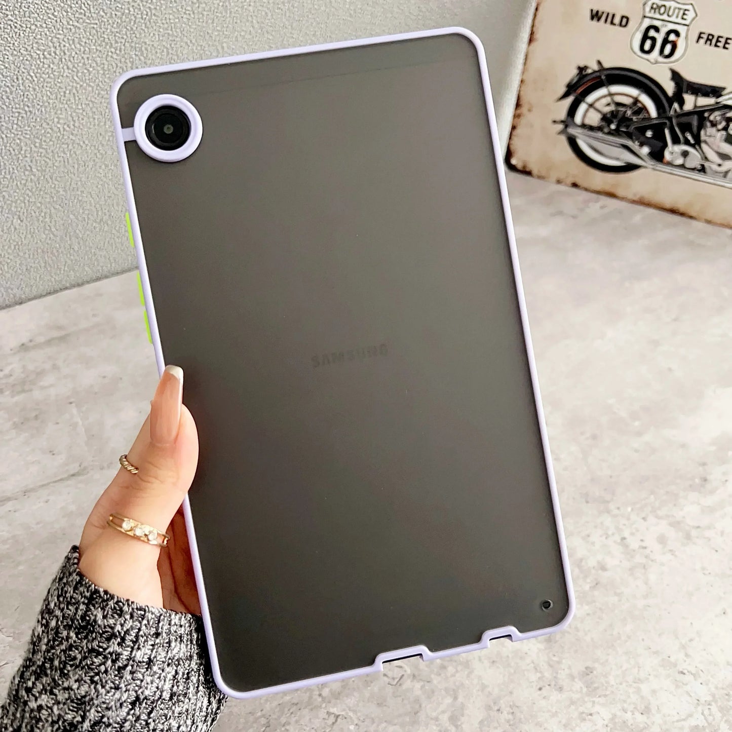 Matte Case For Samsung Galaxy Tab A9 Plus X210 S6 Lite 2024 P620 S7 FE S8 S9 S10 Plus X810 A8 10.5 A7 Lite Tablet back Cover