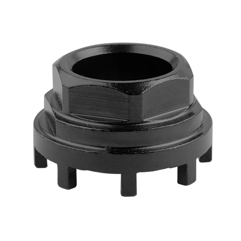Eight Notch Tool Bicycle Drive-side Bottom Bracket ISIS BB Cups Install e-Bike 8 Teeth Fitting Chainring Lockring Removal Sleeve