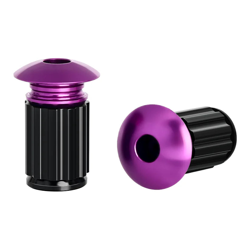 RIDERACE Bicycle Handlebar End Plugs Aluminum Alloy For MTB Mountain Bike Road Cycling Handle Bar Grips Cap Multi-color Cover