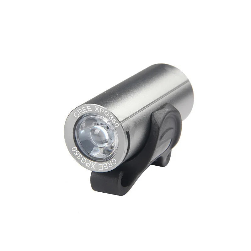 XPG LED Bike Light USB Rechargeable 350 Lumens MTB Front Light Waterproof Bicycle Mountain Headlight Cycling Flashlight Lamp