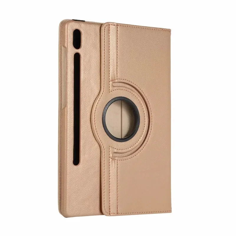 Case For Samsung Galaxy Tab A9 Plus S9 S8 S7 FE Plus 12.4 SM X210 X710 X716 X718 X810 X700 X800 360 Rotating Flip Stand Cover