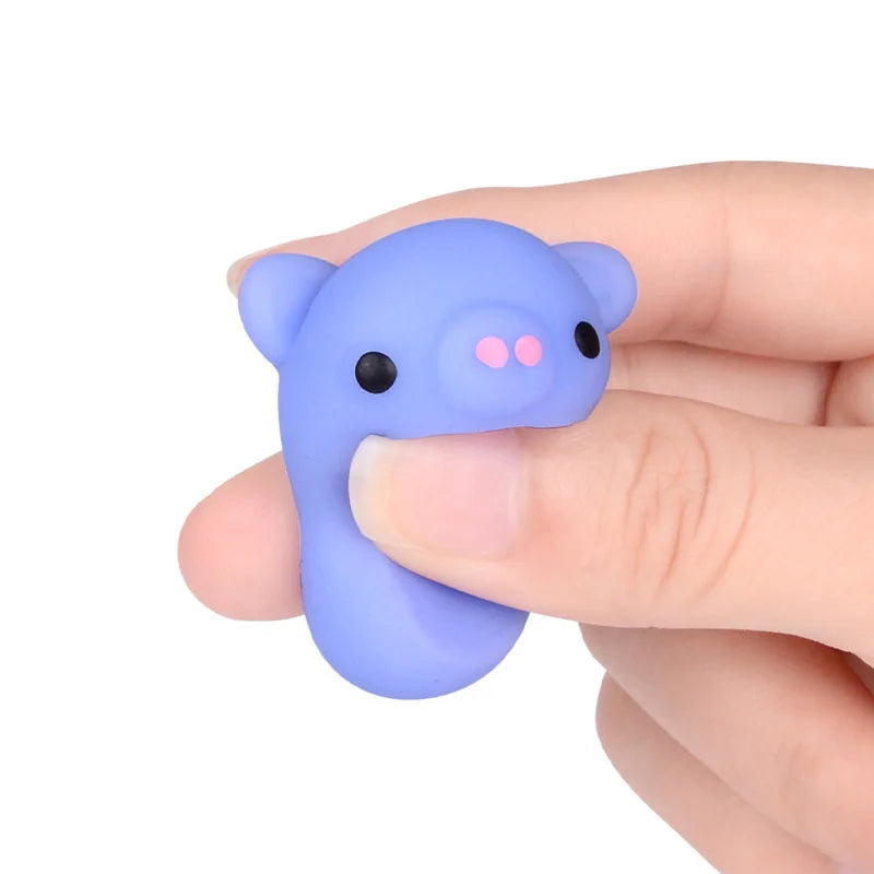 5-50 PCS Kawaii Squishies Mochi Anima Squishy Toys For Kids Antistress Ball Squeeze Party Favors Stress Relief Toys For Birthday